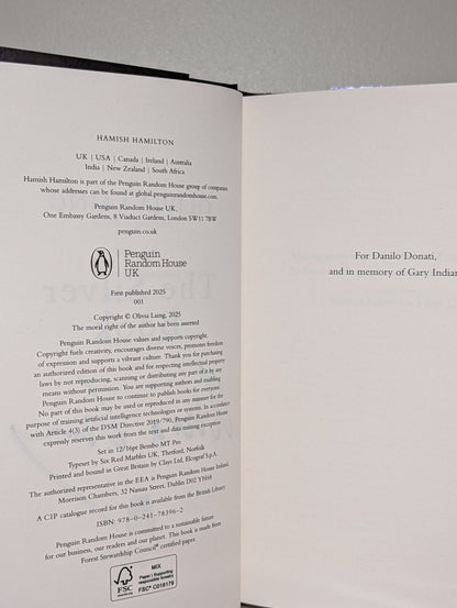The Silver Book by Olivia Laing (Signed First Edition) - Fialta Books