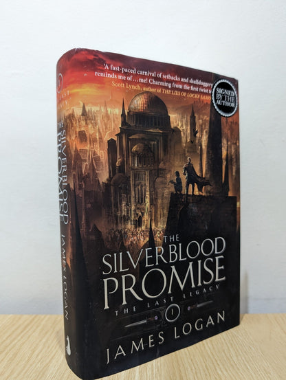 The Silverblood Promise by James Logan (Signed Lined First Edition) - Fialta Books