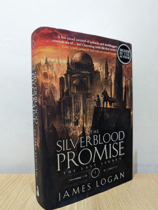 The Silverblood Promise by James Logan (Signed Lined First Edition) - Fialta Books