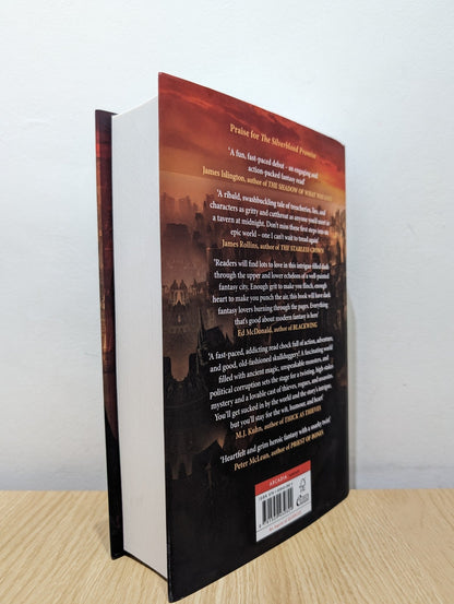The Silverblood Promise by James Logan (Signed Lined First Edition) - Fialta Books