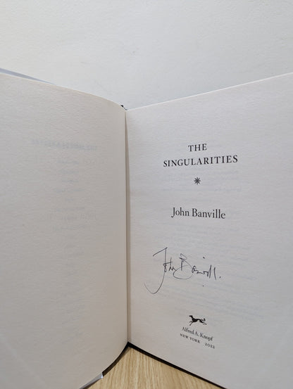 The Singularities by John Banville (Signed First Edition) - Fialta Books