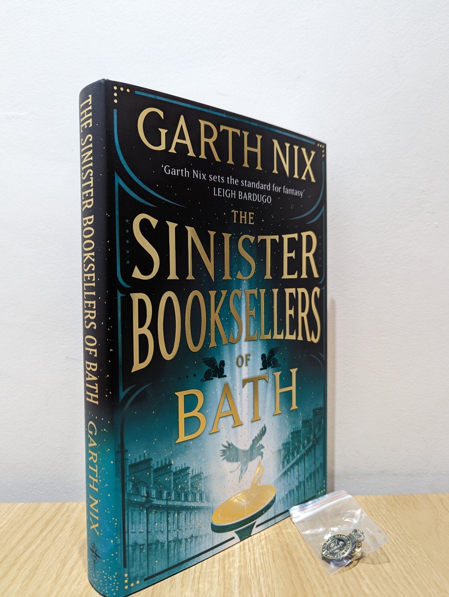 The Sinister Booksellers of Bath by Garth Nix (Signed Dated First Edition) - Fialta Books