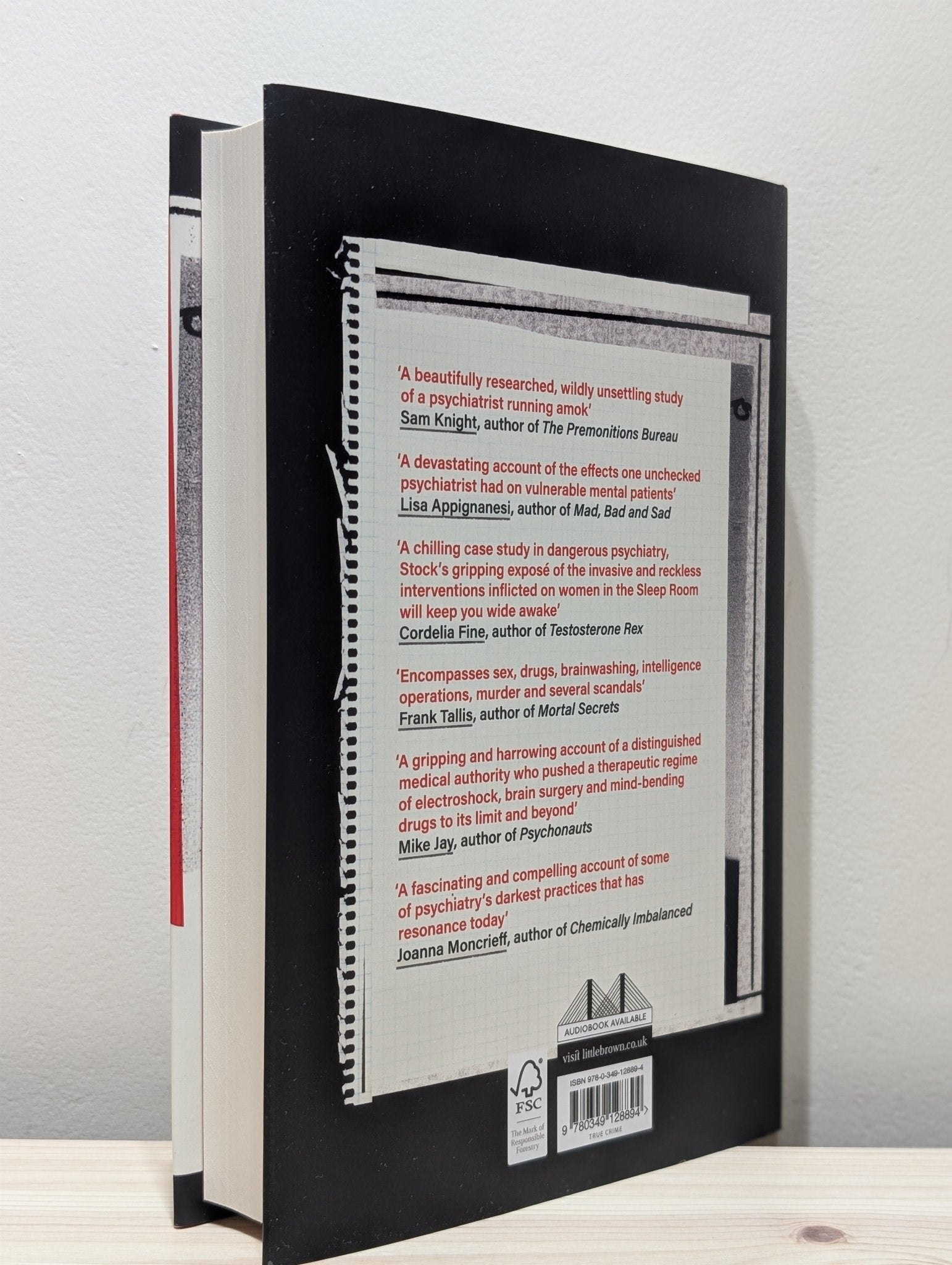 The Sleep Room: A Very British Medical Scandal by Jon Stock (Signed First Edition) - Fialta Books