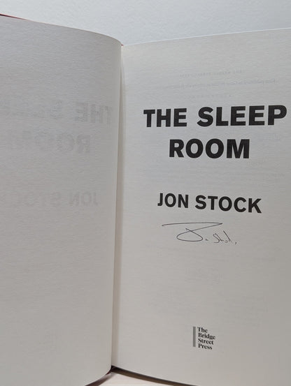 The Sleep Room: A Very British Medical Scandal by Jon Stock (Signed First Edition) - Fialta Books