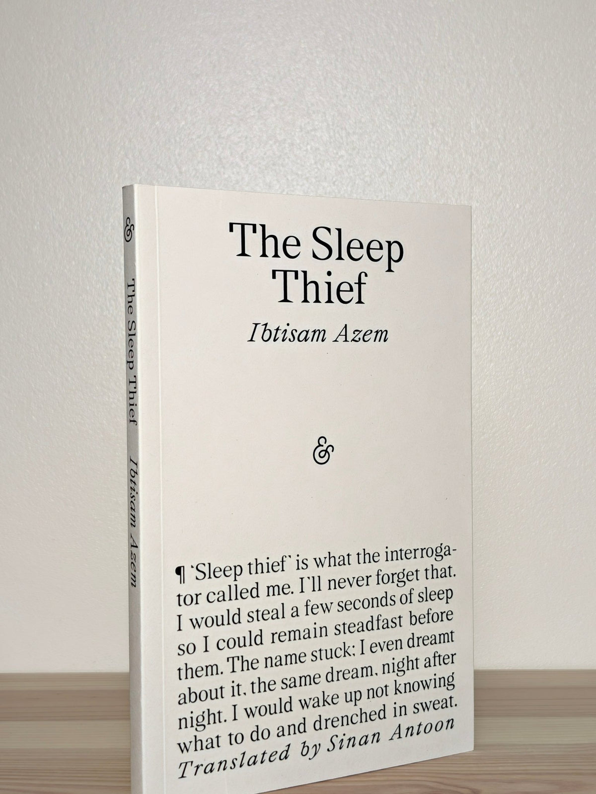 The Sleep Thief by Ibtisam Azem (Signed First Edition) - Fialta Books
