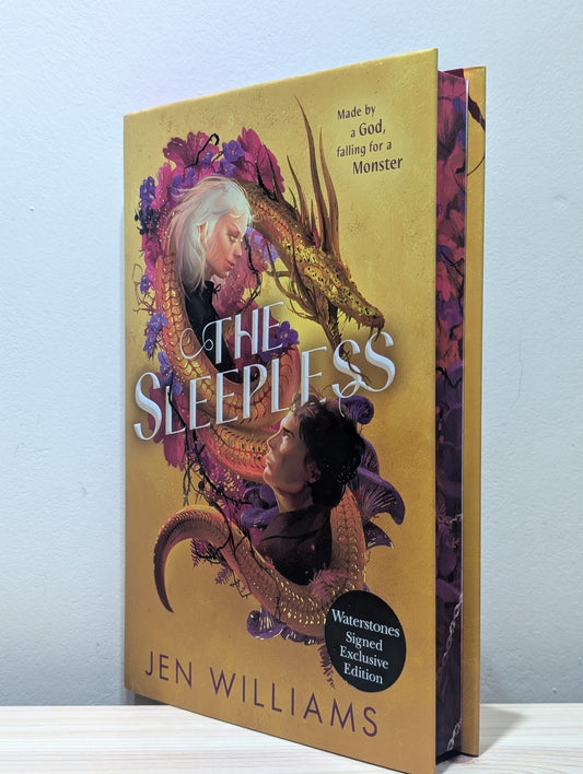 The Sleepless by Jen Williams (Signed First Edition with sprayed edges) - Fialta Books