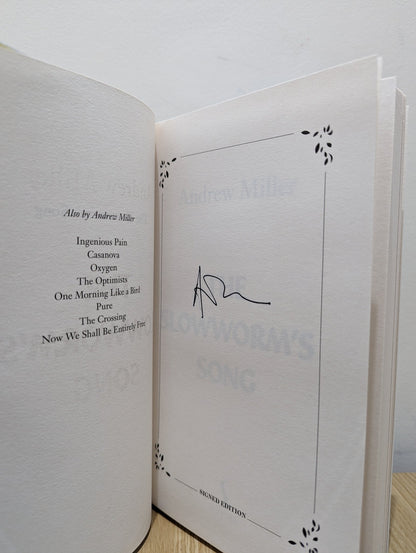 The Slowworm's Song by Andrew Miller (Signed First Edition) - Fialta Books