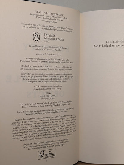 The Society of Unknowable Objects by Gareth Brown (Signed First Edition) - Fialta Books