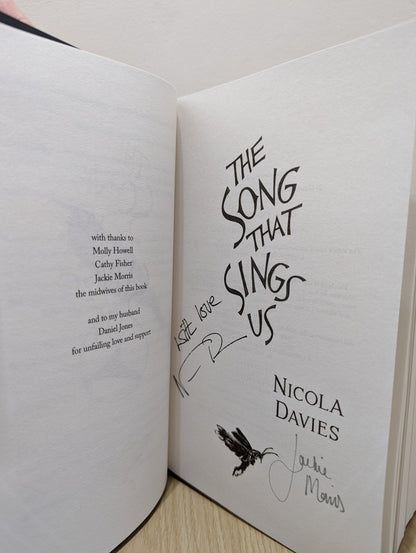 The Song that Sings Us by Nicola Davies (Signed First Edition) - Fialta Books
