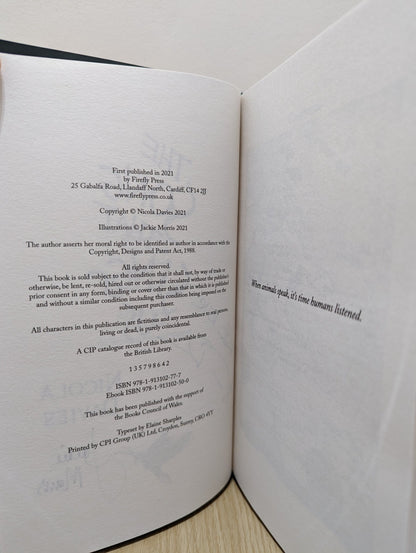 The Song that Sings Us by Nicola Davies (Signed First Edition) - Fialta Books