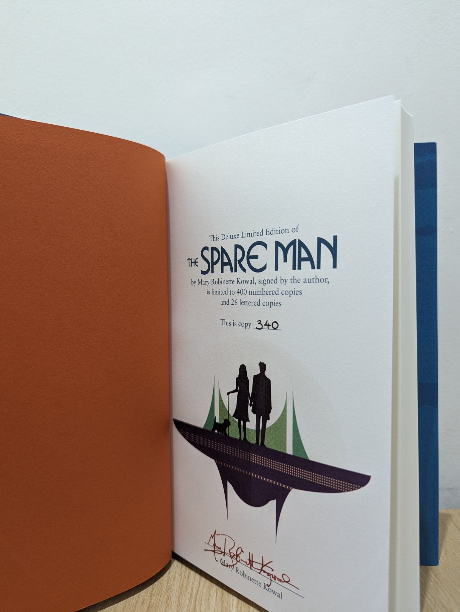 The Spare Man by Mary Robinette Kowal (Signed Numbered First Edition) - Fialta Books