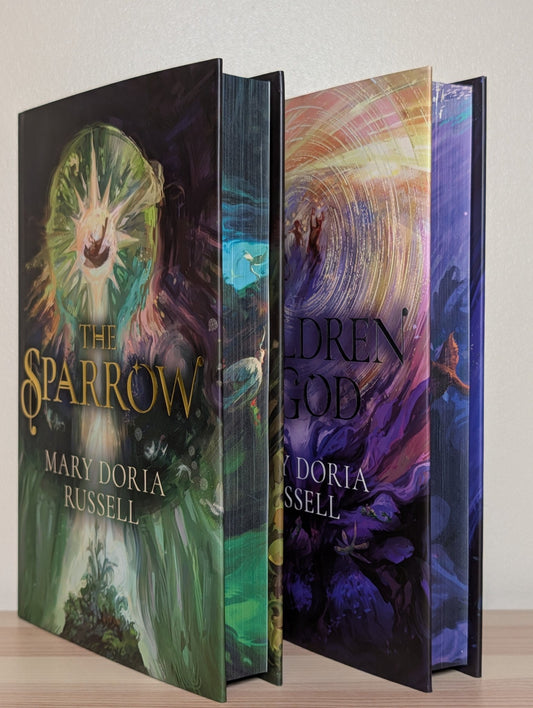 The Sparrow; Children of God by Mary Doria Russell (Signed with sprayed edges) - Fialta Books