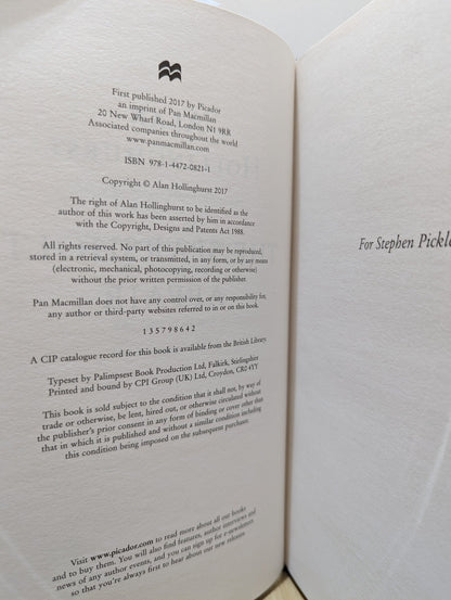 The Sparsholt Affair by Alan Hollinghurst - Fialta Books