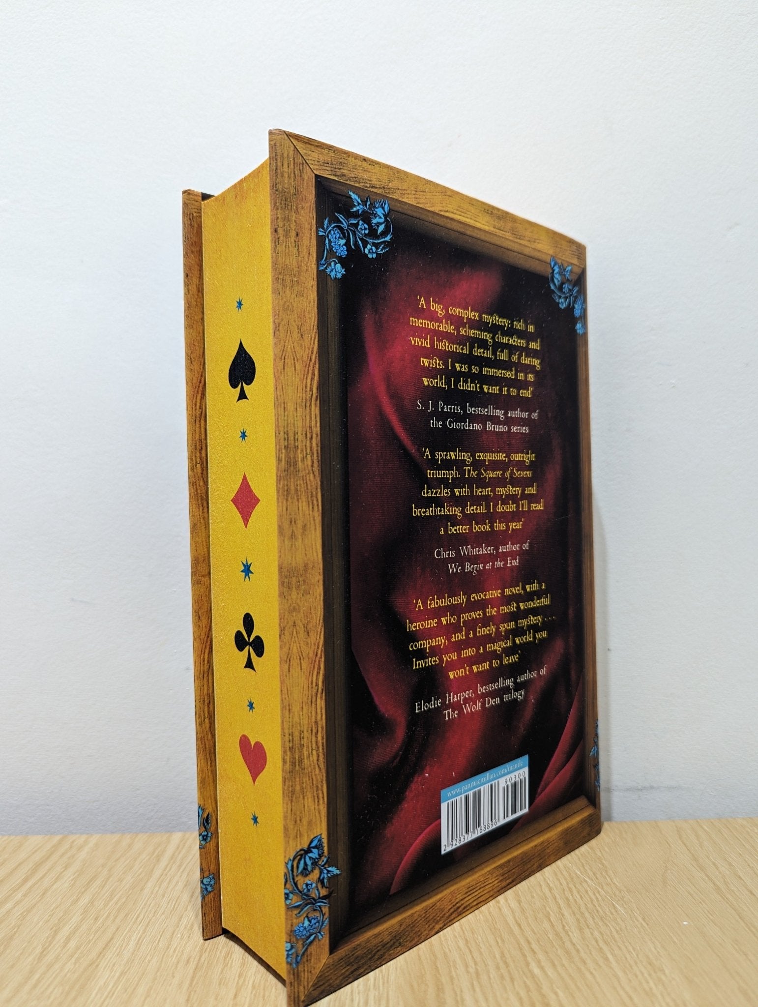 The Square of Sevens by Laura Shepherd - Robinson (Signed First Edition with sprayed edges) - Fialta Books