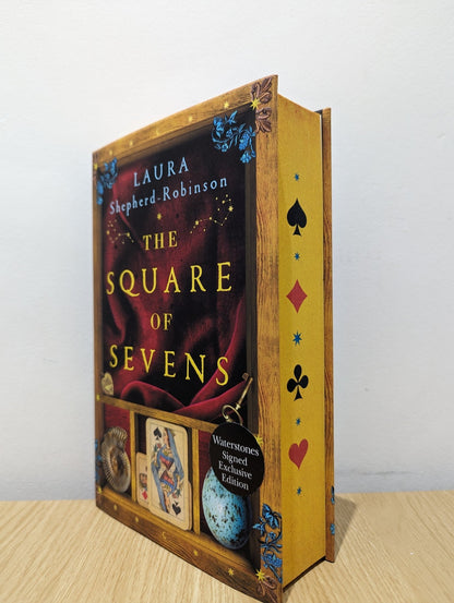 The Square of Sevens by Laura Shepherd - Robinson (Signed First Edition with sprayed edges) - Fialta Books