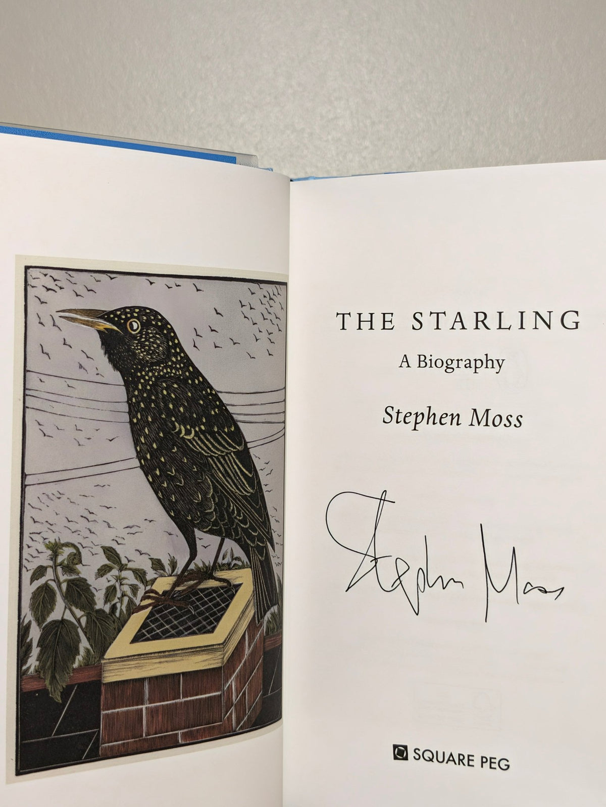 The Starling by Stephen Moss (Signed First Edition) - Fialta Books