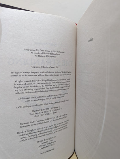 The Stranding by Kate Sawyer (Signed First Edition) - Fialta Books