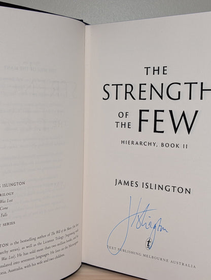 The Strength of the Few by James Islington (Signed with sprayed edges) - Fialta Books