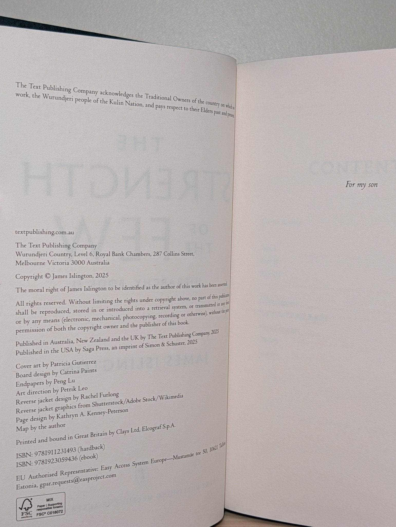 The Strength of the Few: Hierarchy by James Islington (Signed Numbered with sprayed edges) - Fialta Books