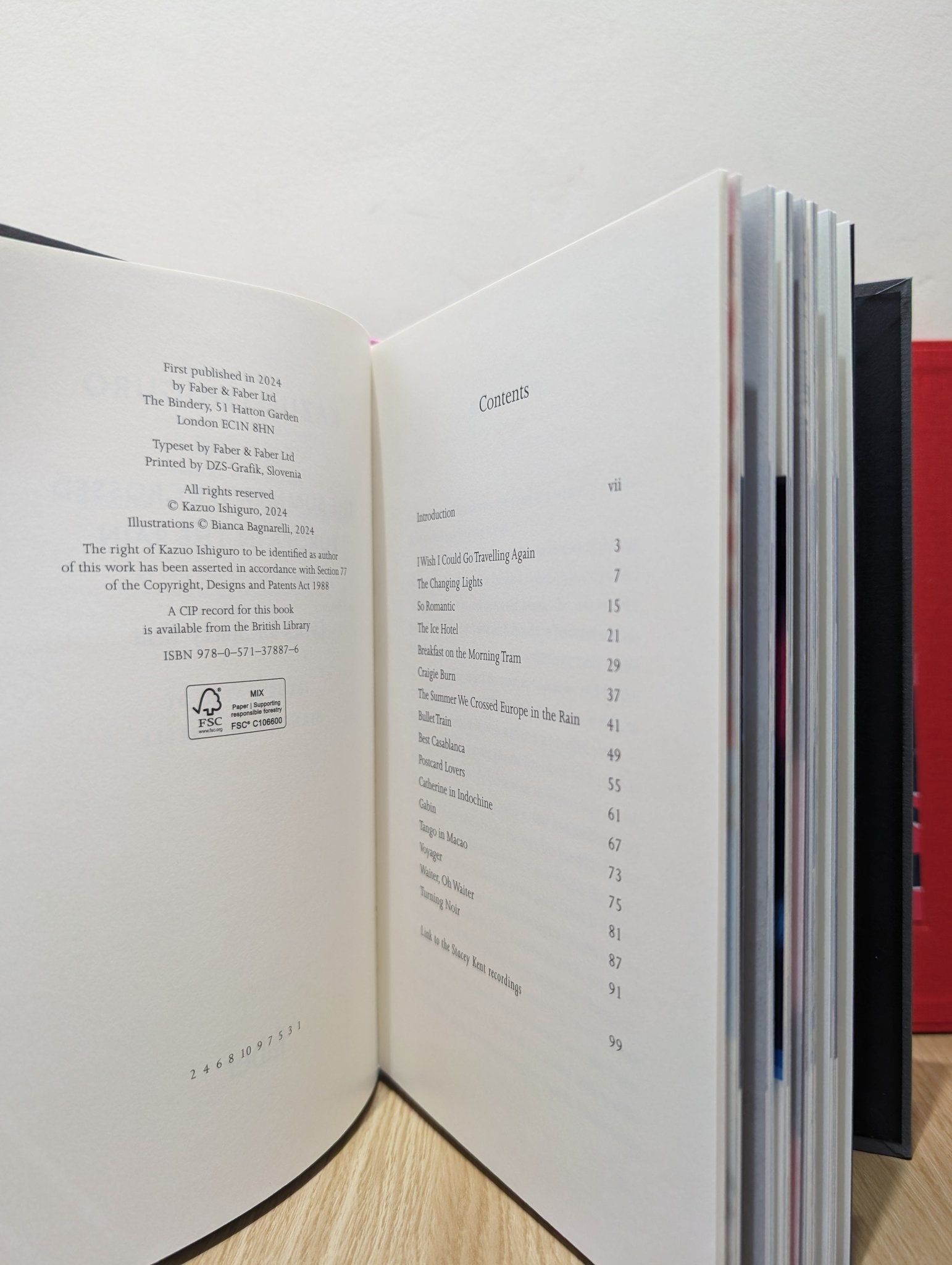 The Summer We Crossed Europe in the Rain by Kazuo Ishiguro (Signed Deluxe Edition) - Fialta Books