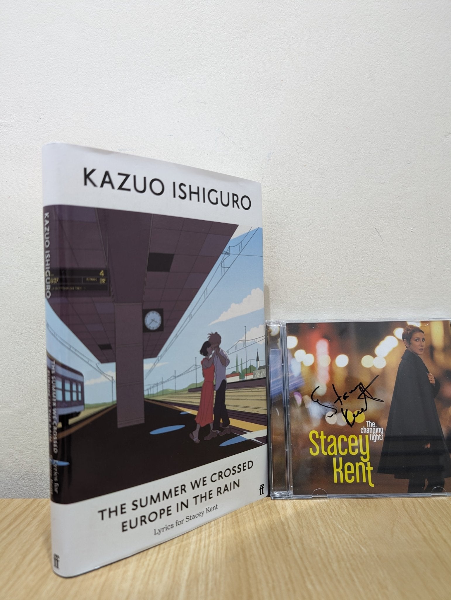 The Summer We Crossed Europe in the Rain by Kazuo Ishiguro (Signed First Edition with CD) - Fialta Books