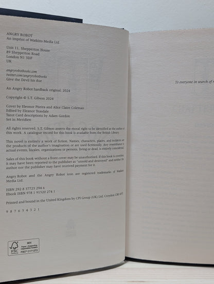 The Summoner's Circle 1 - 2: Evocation; Ascension by S.T. Gibson (Signed First Edition with sprayed edges) - Fialta Books