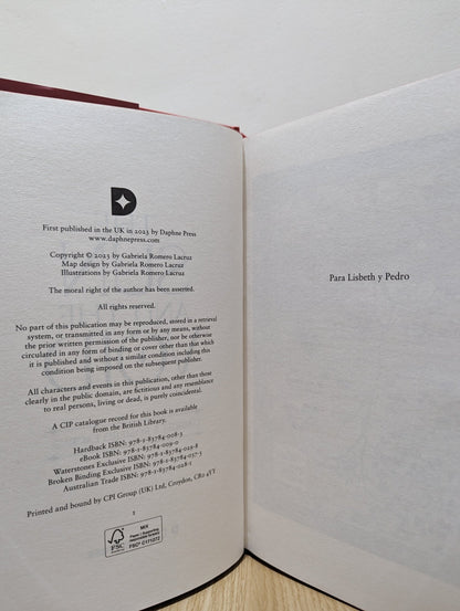 The Sun and The Void by Gabriela Romero Lacruz (Signed Numbered First Edition with sprayed edges) - Fialta Books