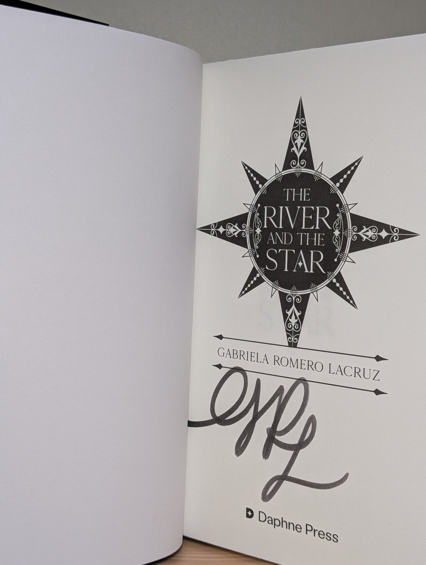 The Sun and Void; River and Star by Gabriela Romero Lacruz (Signed with sprayed edges) - Fialta Books