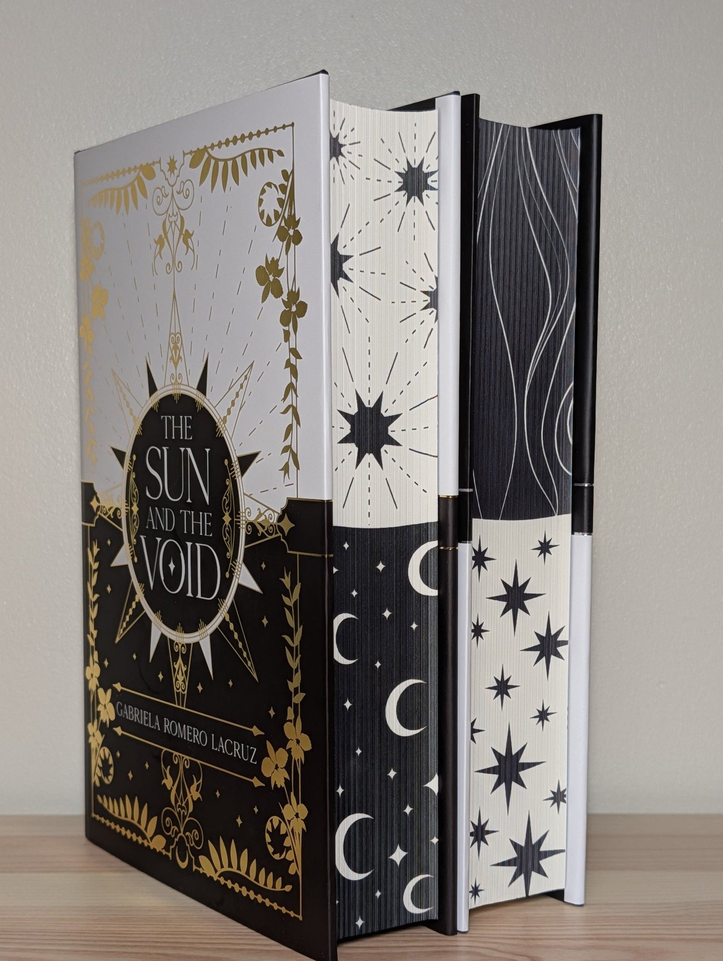 The Sun and Void; River and Star by Gabriela Romero Lacruz (Signed with sprayed edges) - Fialta Books