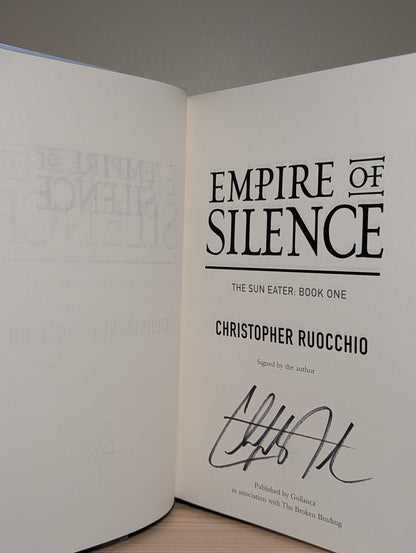 The Sun Eater 1 - 5 by Christopher Ruocchio (Signed with sprayed edges) - Fialta Books