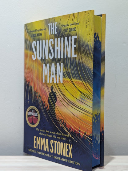 The Sunshine Man by Emma Stonex (Signed First Edition with sprayed edges) - Fialta Books