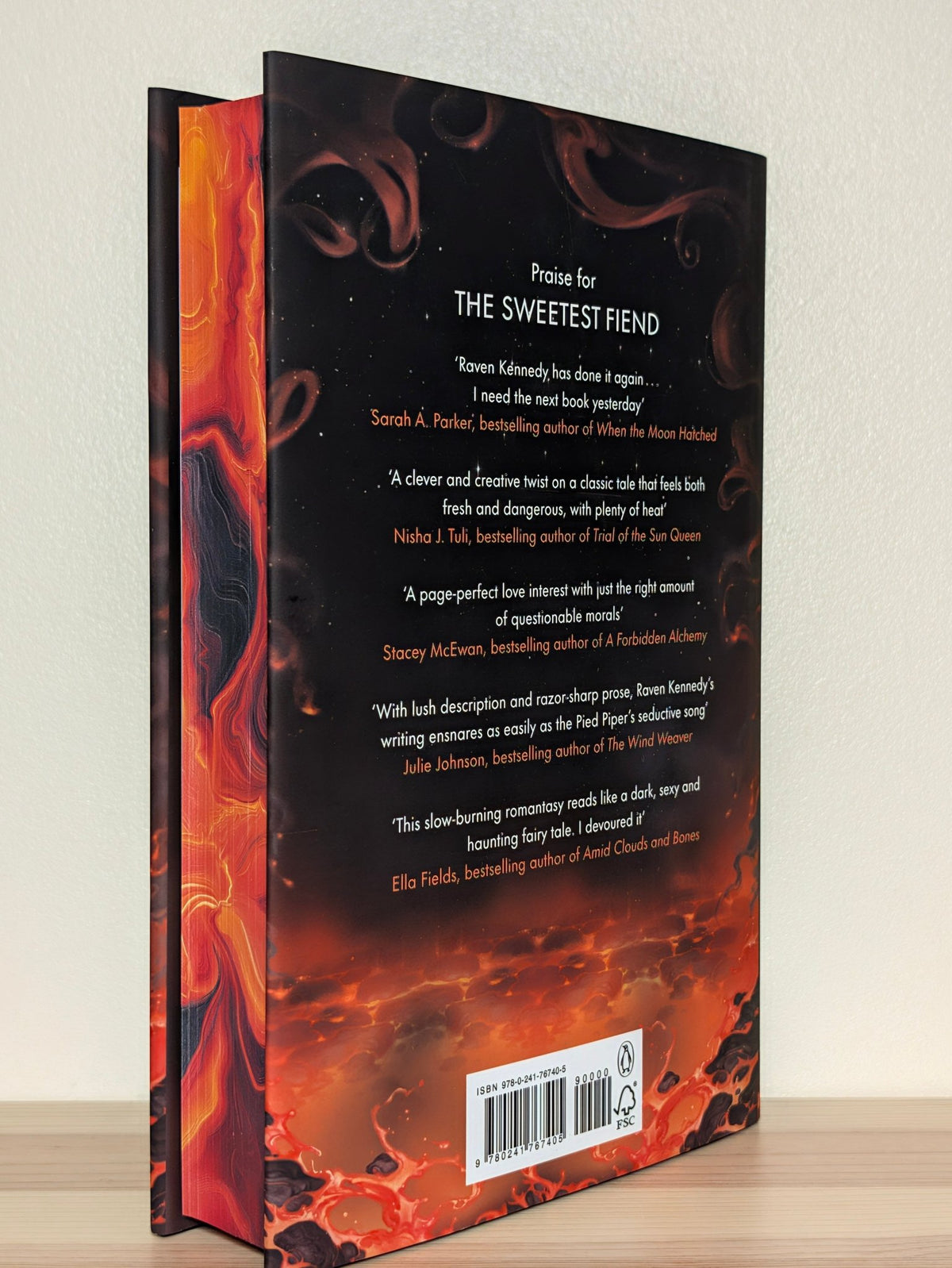 The Sweetest Fiend by Raven Kennedy (Signed First Edition with sprayed edges) - Fialta Books