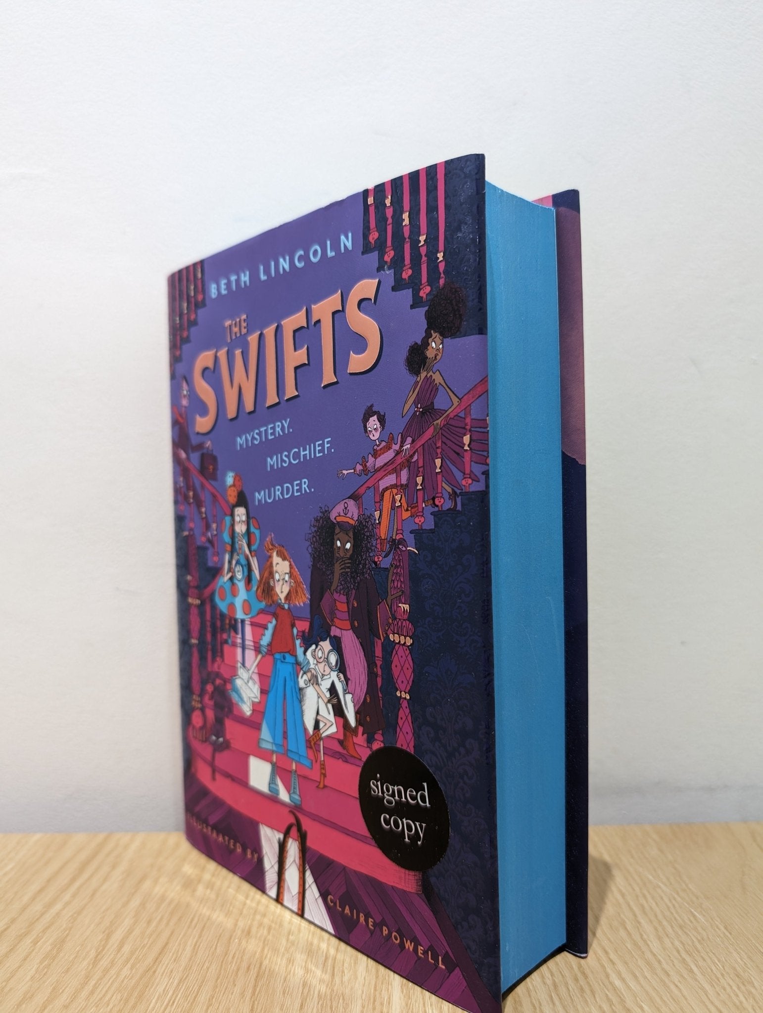 The Swifts by Beth Lincoln (Signed First Edition with sprayed edges) - Fialta Books