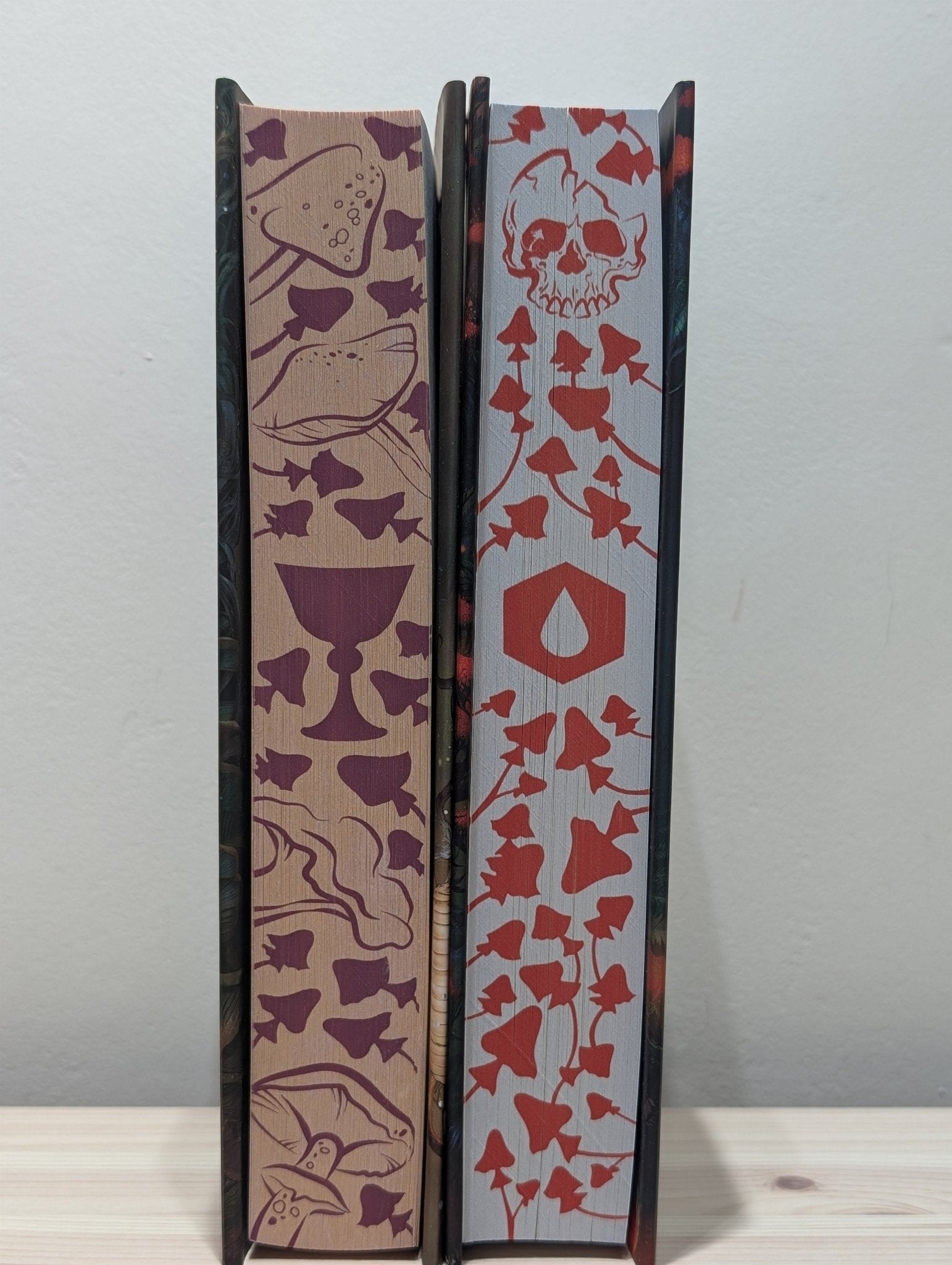 The Tainted Cup; A Drop of Corruption by Robert Jackson Bennett (Signed Numbered First Edition Set with sprayed edges) - Fialta Books