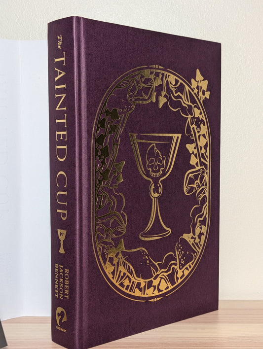 The Tainted Cup; A Drop of Corruption by Robert Jackson Bennett (Signed with Sprayed Edges) - Fialta Books
