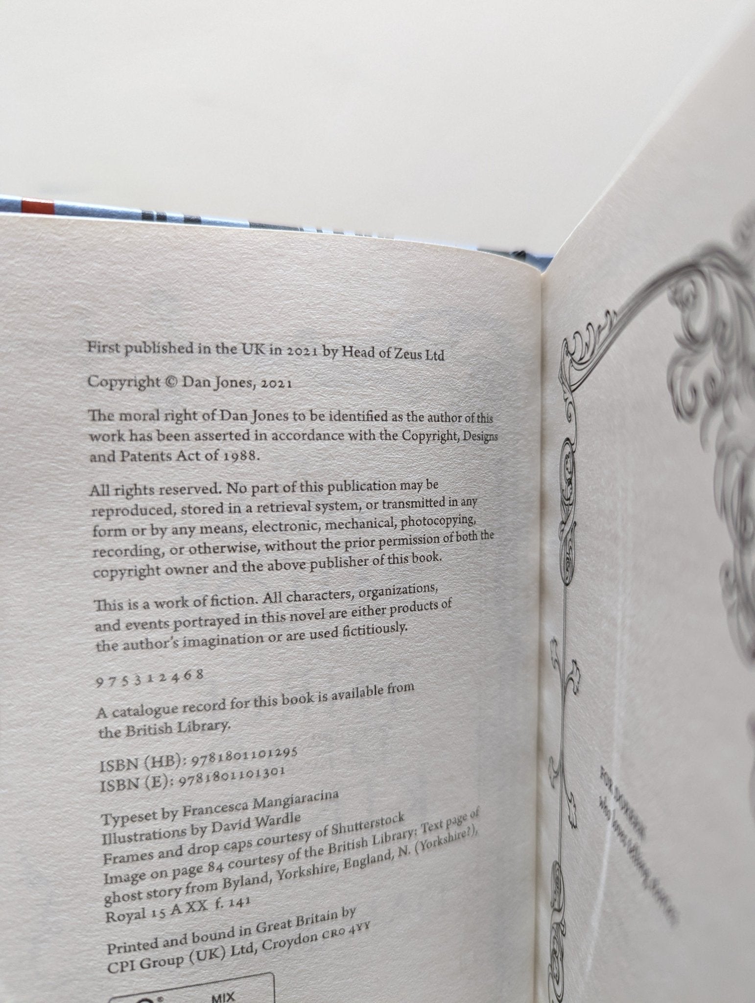 The Tale of the Tailor and the Three Dead Kings by Dan Jones (Signed First Edition) - Fialta Books