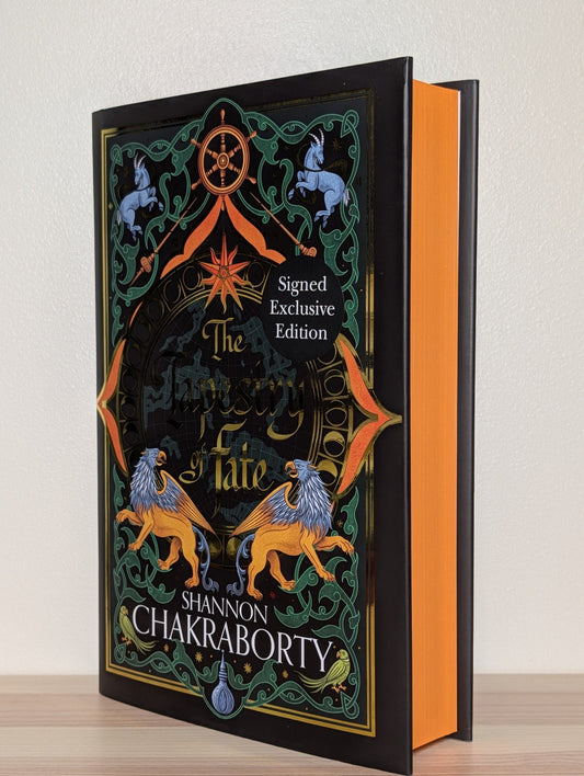 The Tapestry of Fate by Shannon Chakraborty (Signed First Edition with sprayed edges) - Fialta Books