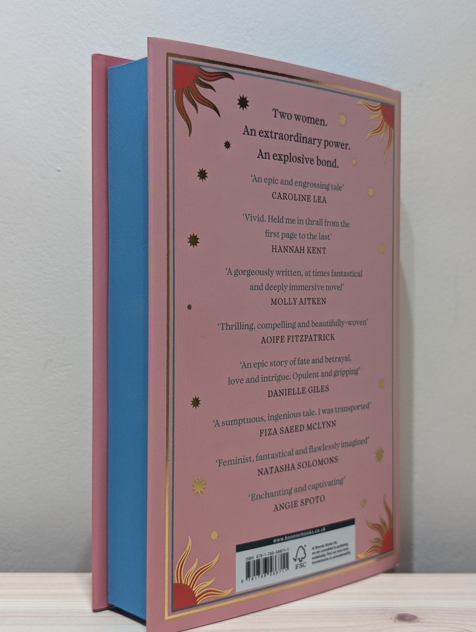 The Tarot Reader of Versailles by Anya Bergman (Signed First Edition with sprayed edges) - Fialta Books