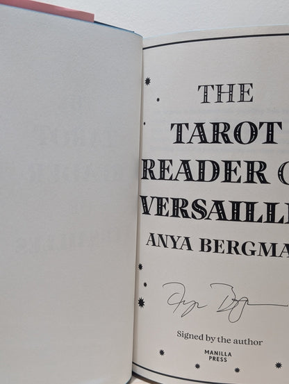 The Tarot Reader of Versailles by Anya Bergman (Signed First Edition with sprayed edges) - Fialta Books