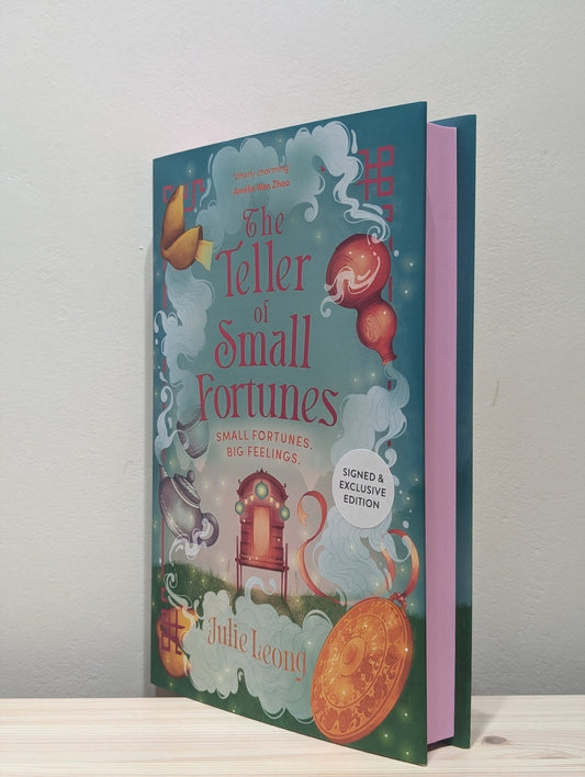 The Teller of Small Fortunes by Julie Leong (Signed First Edition with sprayed edges) - Fialta Books