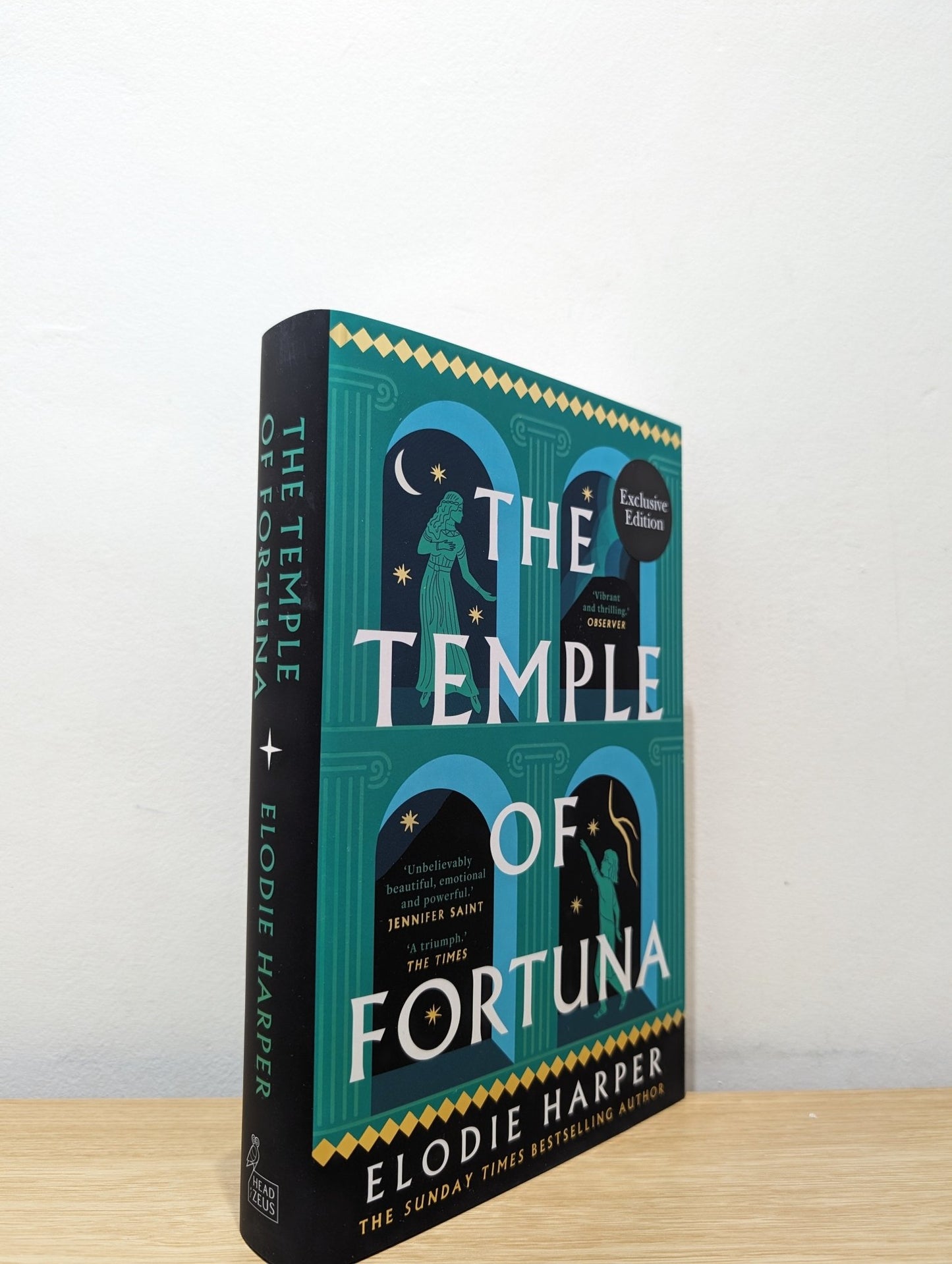 The Temple of Fortuna by Elodie Harper (Signed First Edition) - Fialta Books