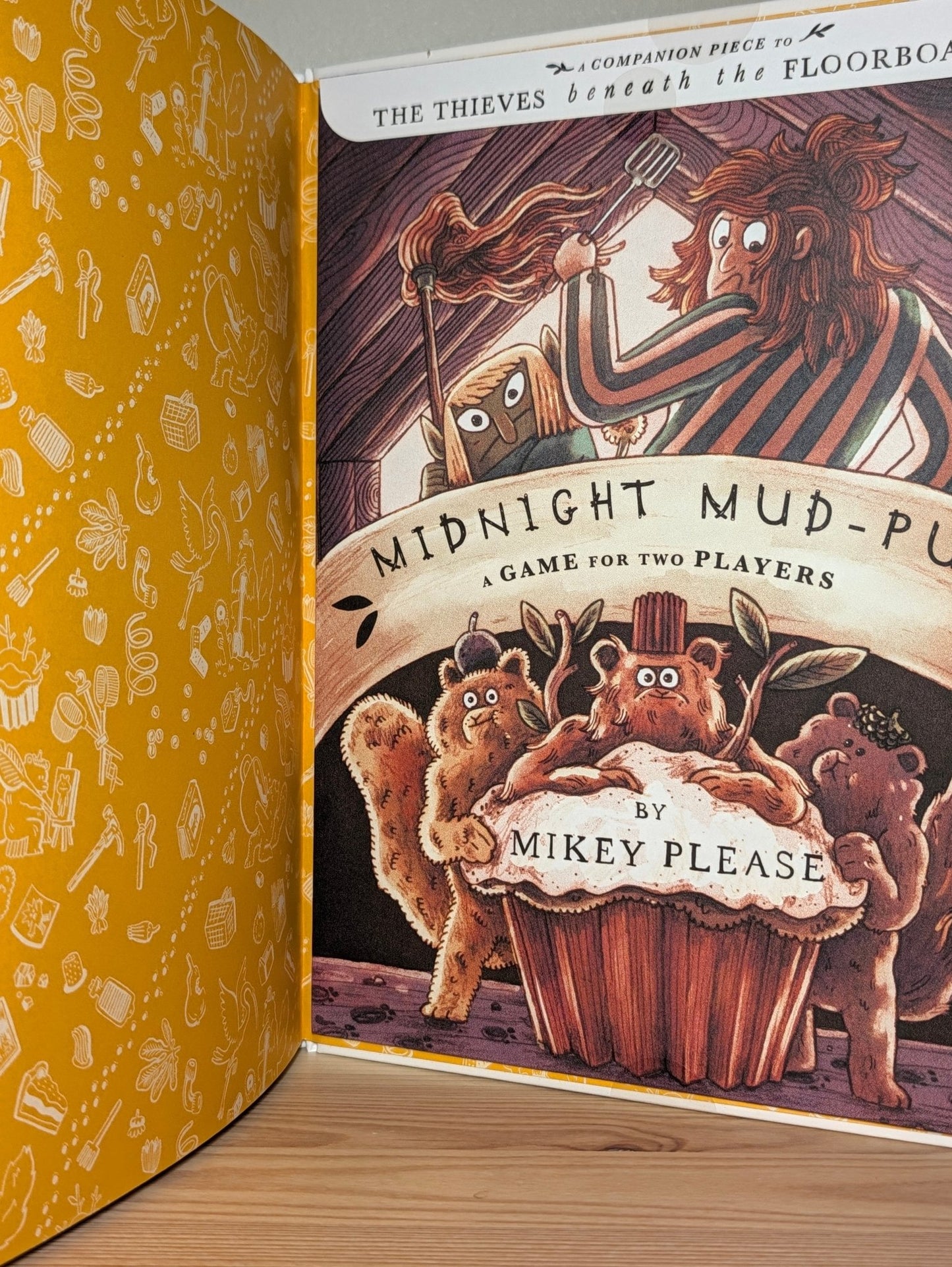 The Thieves Beneath the Floorboards by Mikey Please (Signed First Edition) - Fialta Books