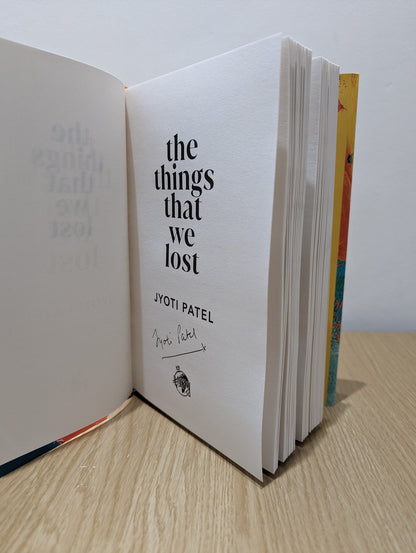 The Things That We Lost by Jyoti Patel (Signed First Edition) - Fialta Books