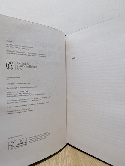 The Things We Do To Our Friends by Heather Darwent (Signed Numbered First Edition) - Fialta Books