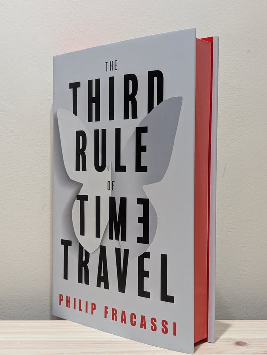 The Third Rule of Time Travel by Philip Fracassi (Signed First Edition with sprayed edges) - Fialta Books