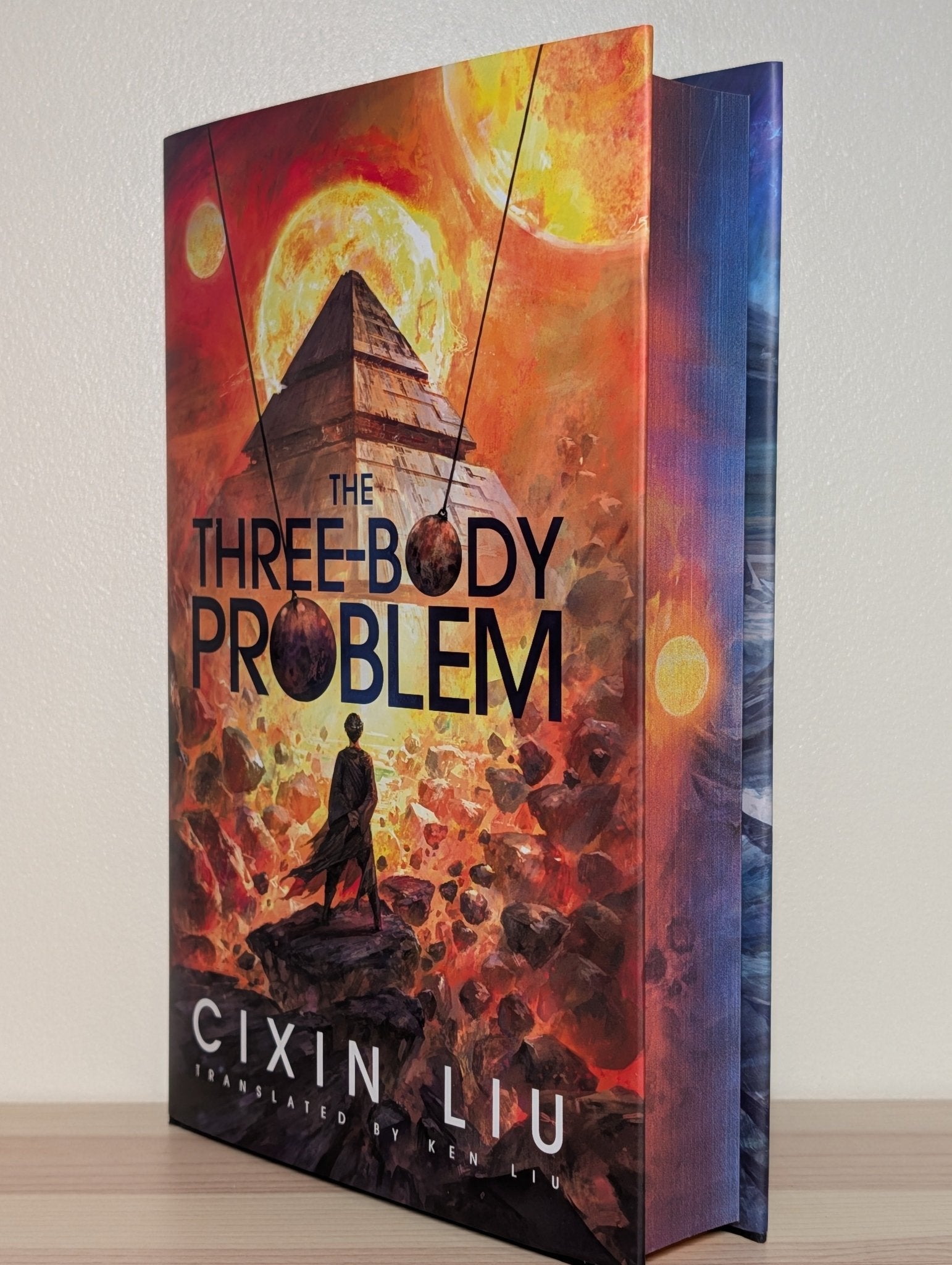 The Three - Body Problem by Cixin Liu (Special Stamped Edition with sprayed edges) - Fialta Books