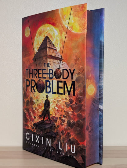 The Three - Body Problem by Cixin Liu (Special Stamped Edition with sprayed edges) - Fialta Books