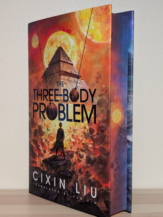 The Three - Body Problem by Cixin Liu (Special Stamped Edition with sprayed edges) - Fialta Books