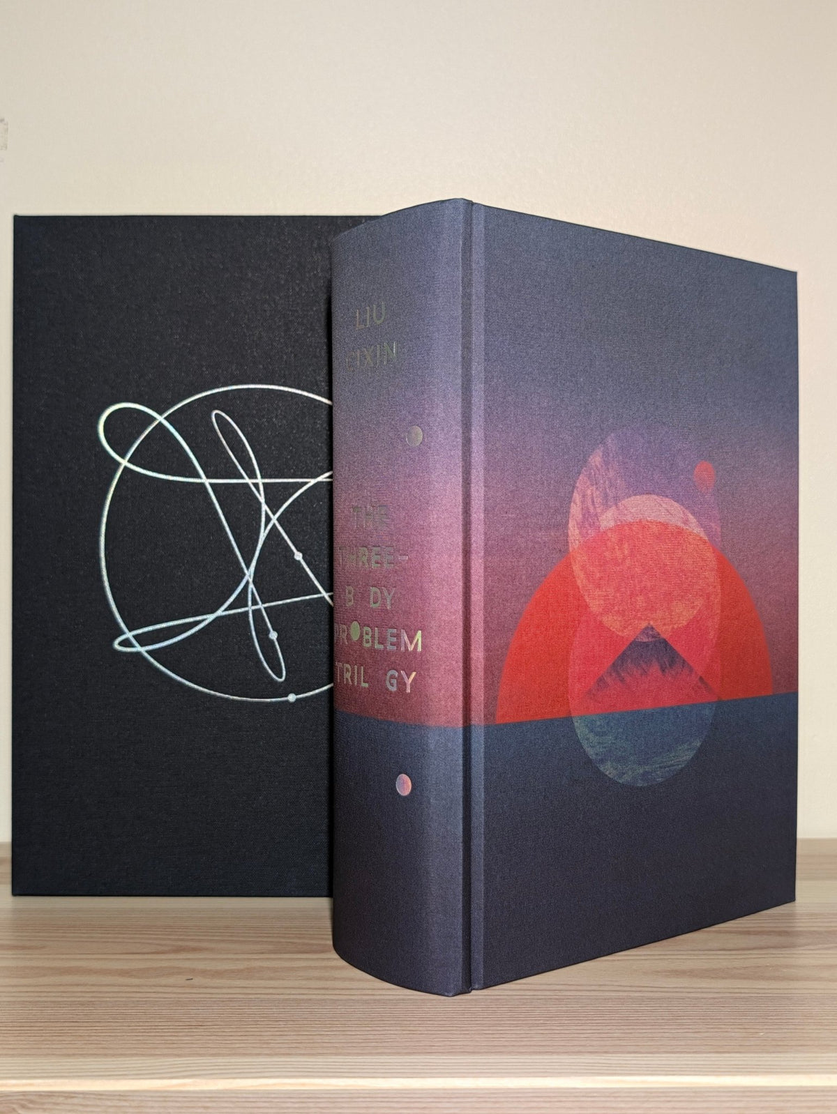The Three-Body Problem Trilogy by Liu Cixin (Folio Signed Limited Edition) - Fialta Books
