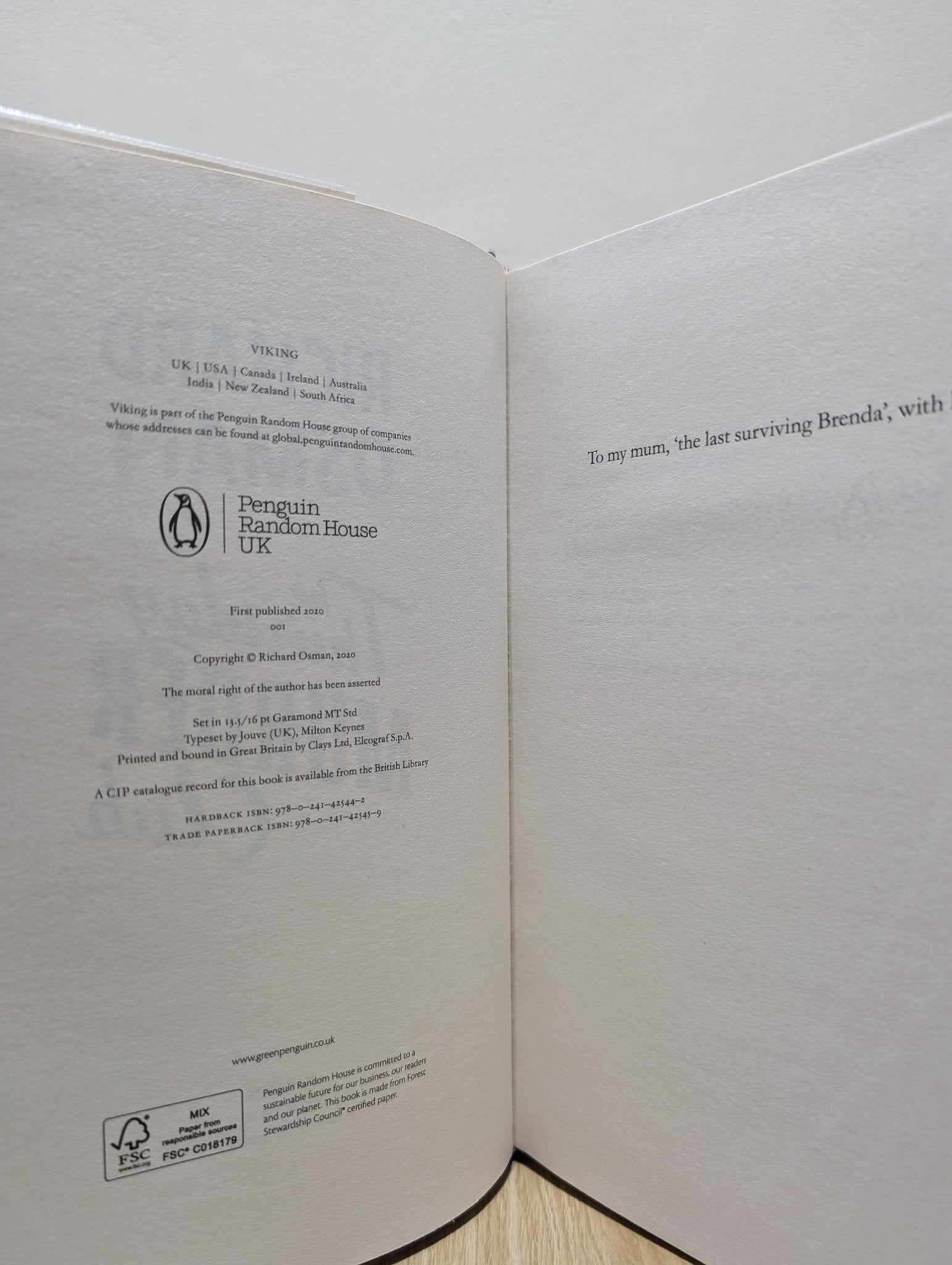 The Thursday Murder Club Set 1 - 4 by Richard Osman (Signed First Edition) - Fialta Books